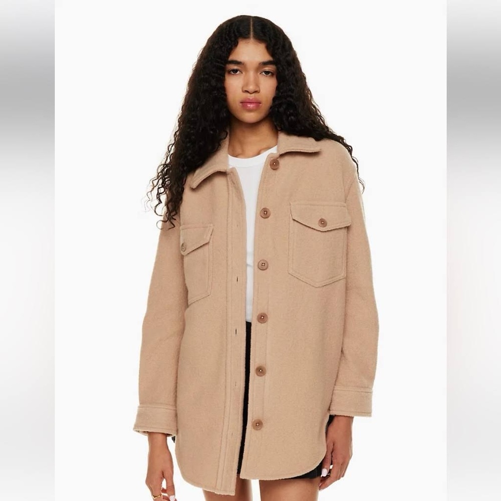 Aritzia Ganna Shirt Jacket